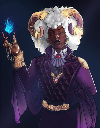 Varvain Mare - Dnd illustration Varvain Mare - Dnd illustration